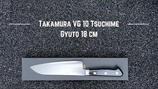 Takamura Vg 10 Tsuchime Gyuto 18 Cm