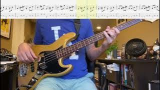 Hey Mickey by Toni Basil Isolated Bass Cover with Tab