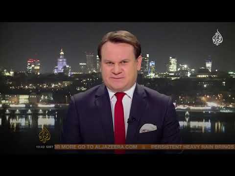 نقاش حاد بين مذيع قناة الجزيرة الإنجليزية وسياسي بولندي  بعد اتهامه المسلمين بـالإرهاب
