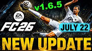 EA FC 26 Update 1.6.5 Patch Explained | Online Match Error Fixed & Previous Update Recap