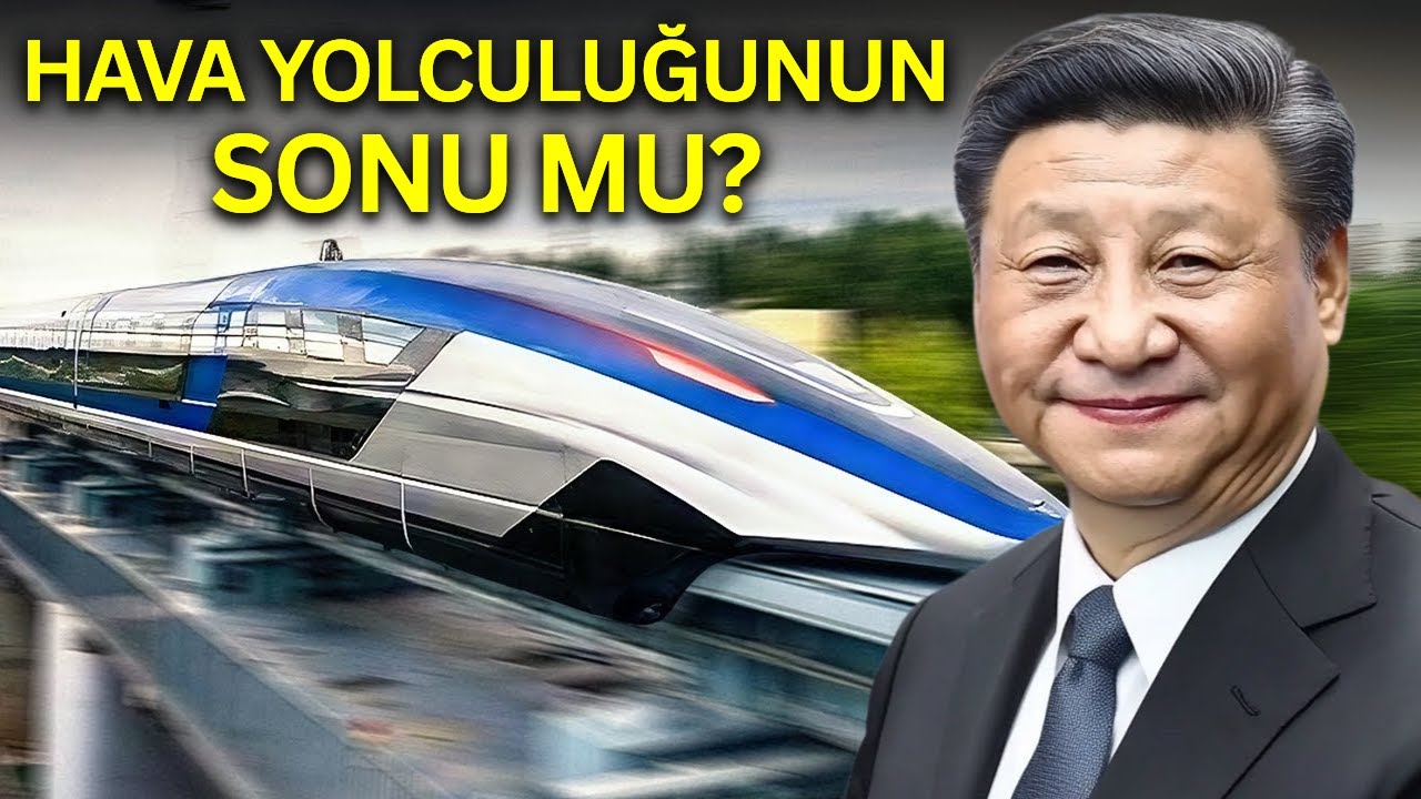 Çin’in Yeni Treni Uçaklardan BİLE Hızlı – Dünya Bunu Beklemiyordu!