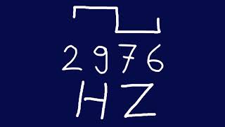 2976 hz square