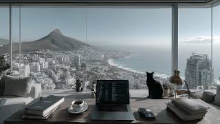 Table Bay Work Session | Cape Town Harbor Workspace | Office Music Background for Sustained Focus