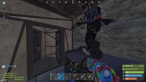 The door saved me from a door camper - RUST #shorts