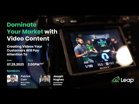 Dominate Your Market with Video Content - YouTube