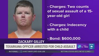Texarkana officer arrested for child assault