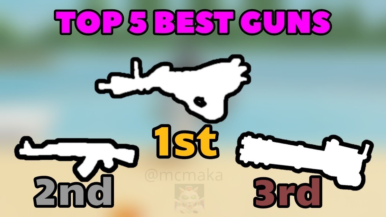 Top 5 best guns - SharkBite (Roblox)!
