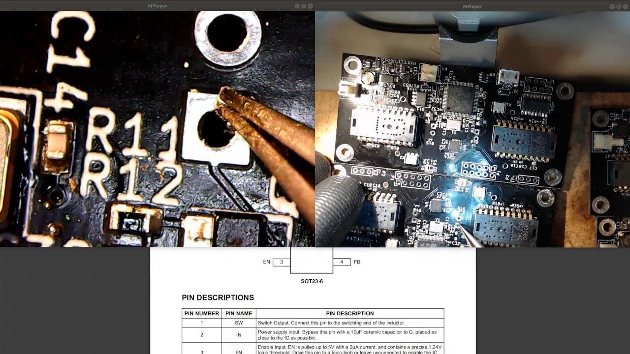 Inspection of a board I soldered using solder paste without a stencil