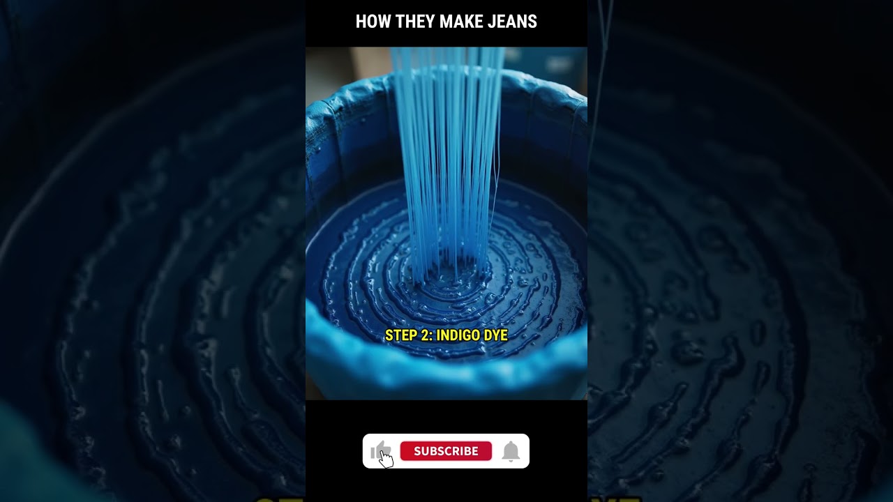 Why ALL Jeans Are BLUE... The Answer is 500 Years Old 👖