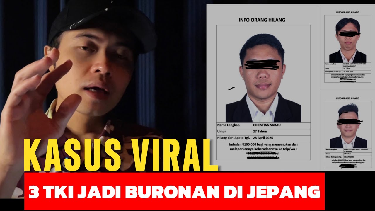 VIRAL DI JEPANG !! 3 Orang TKI Jadi BURONAN di JEPANG