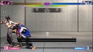 I found Crouch Tech in Street Fighter 6