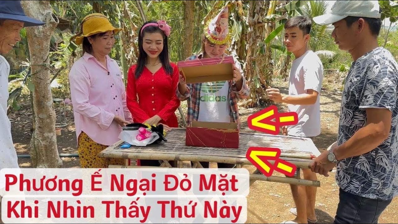 Phương Ế ngại đỏ mặt khi nhận quà sinh Nhật của Thuận Gòm-7 Cô Đơn -Đó là món quà gì…?