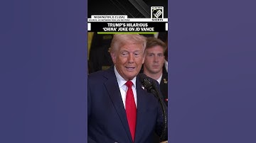 “Must’ve got a call from China…” President Trump’s hilarious ‘China’ joke on JD Vance goes viral