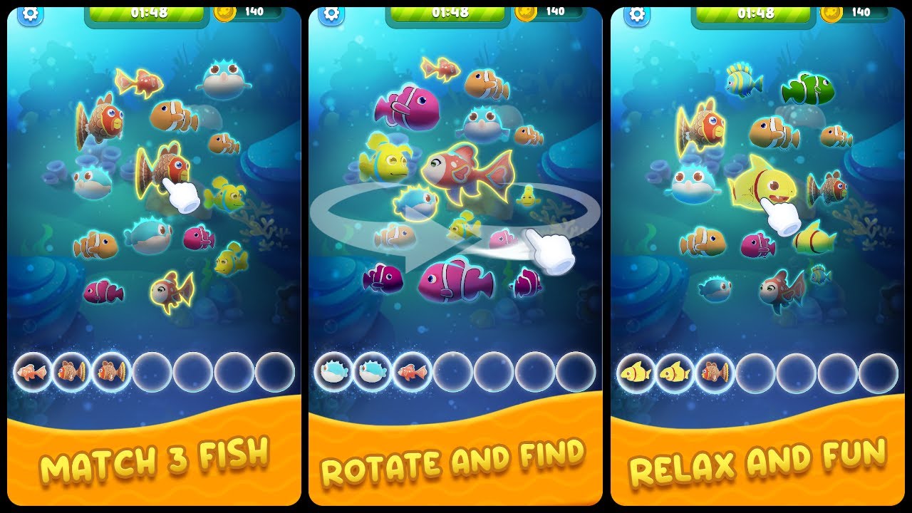 Go Find Fish Gameplay Android - YouTube