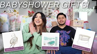 OPENING OUR BABYSHOWER GIFTS!