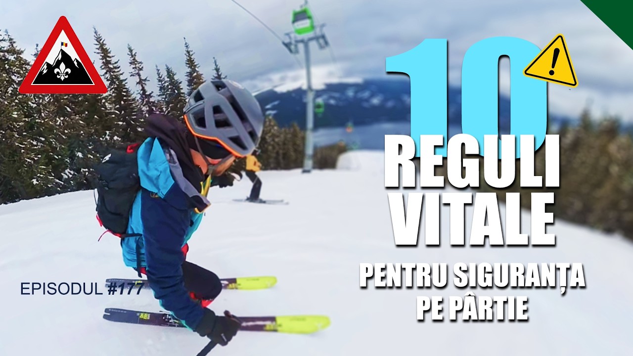 Decalogul Schiorului: 10 reguli esențiale pentru siguranță pe pârtie