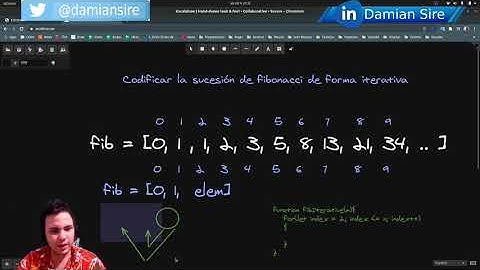 Entrevista programador junior JAVASCRIPT - Algoritmos programación dinamica fibonacci y orden