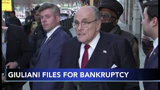 Rudy Giuliani files for bankruptcy after $148M defamation judgment