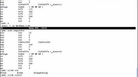 Assembly Primer For Hackers (Part 6) Moving Data