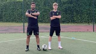 Football Technique Coerver Niveau 1 Level 9