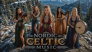 Ocean Drums | Fantasy Nordic Celtic Folk Atmosphere | Flute, Harp &amp; Violin