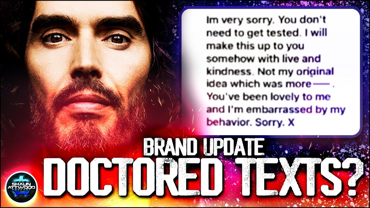 That Umbrella Guy LIVE on DOCTORED TEXTS? Russell Brand