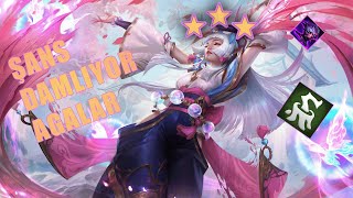 6 ORMAN SYNDRA 3 YILDIZ :)))) İMKANSIZ OLDUTEAMFIGHT TACTICS TFT SET 11 🎮