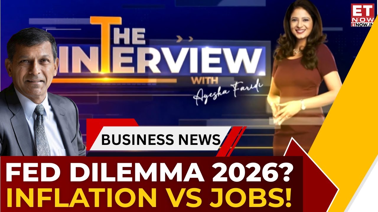 Watch The Interview With Ayesha Faridi | Raghuram Rajan On Fed, Inflation & Risks To Growth | ET Now