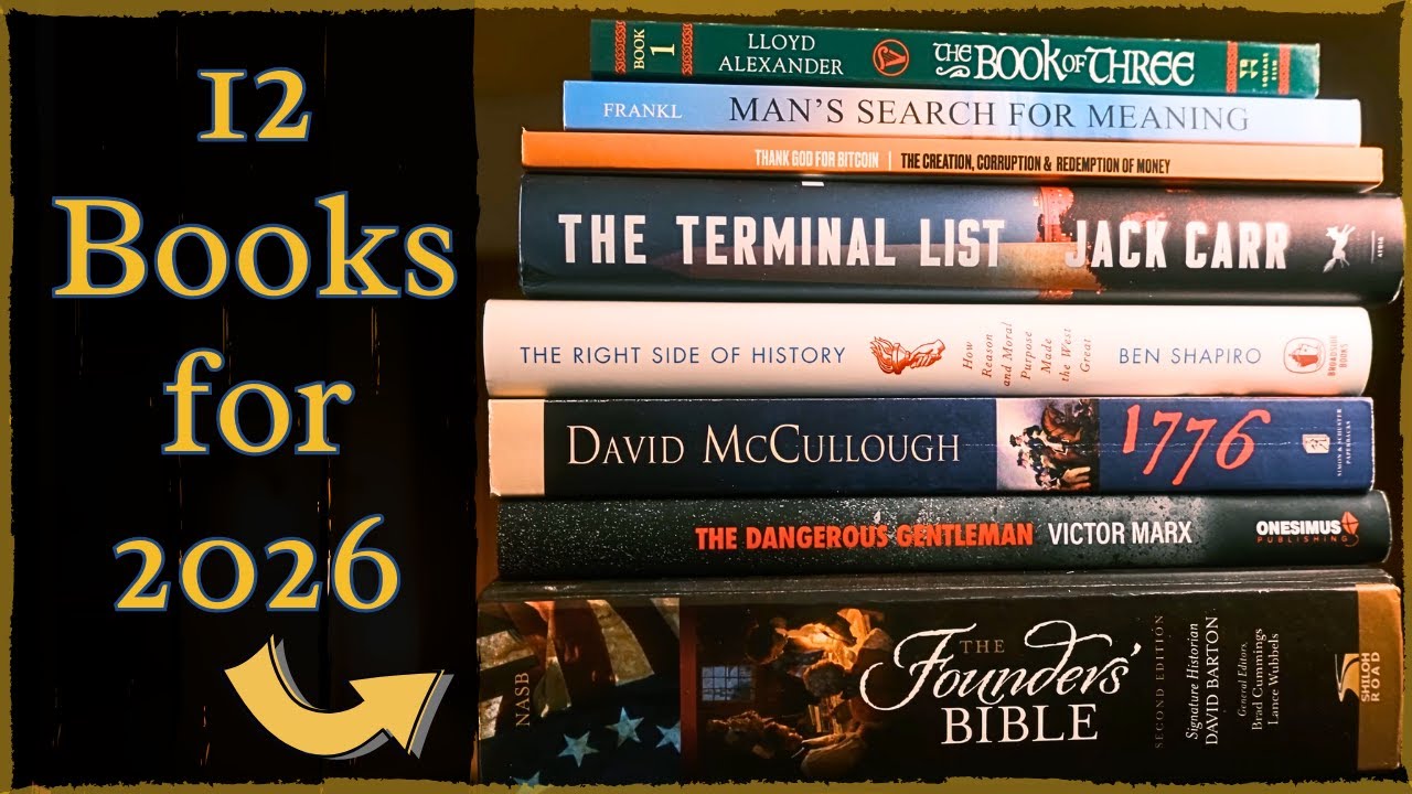 The 2026 Better Man reading list