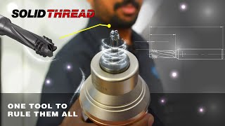 Solid Threadmill - CNC Machining- Iscar Plus Tool Intros