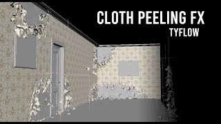 CLOTH PEELING FX - TYFLOW TUTORIAL