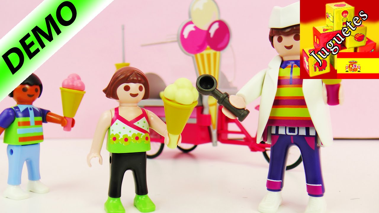 carrito helados playmobil