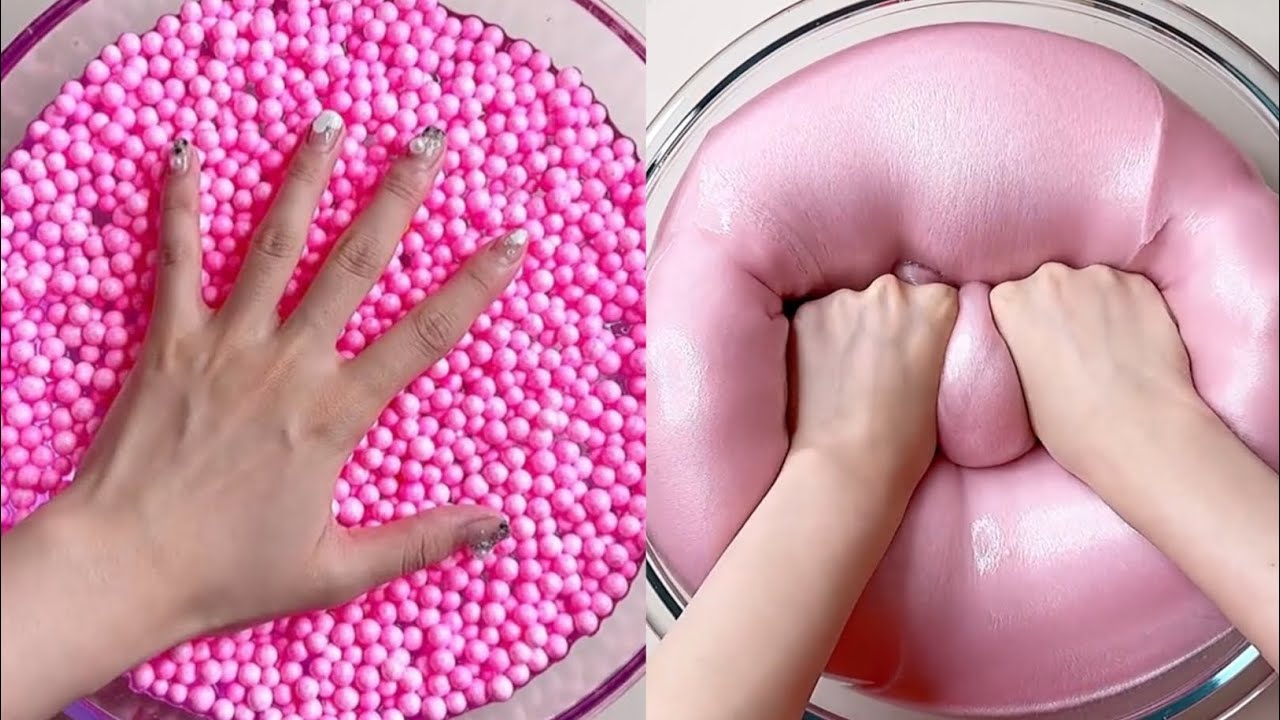 Самые расслабляющие и приятные видео со слаймом 