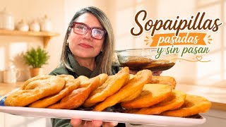 Sopaipillas Pasadas y Sin pasar al Ojo!!! SILVANACOCINA 