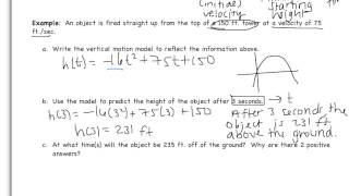 Famous Day 13: 5-6 The Quadratic Formula and Vertical Motion Net Worth