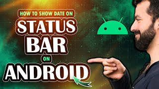 How to show date on status bar on Android (2025) screenshot 5