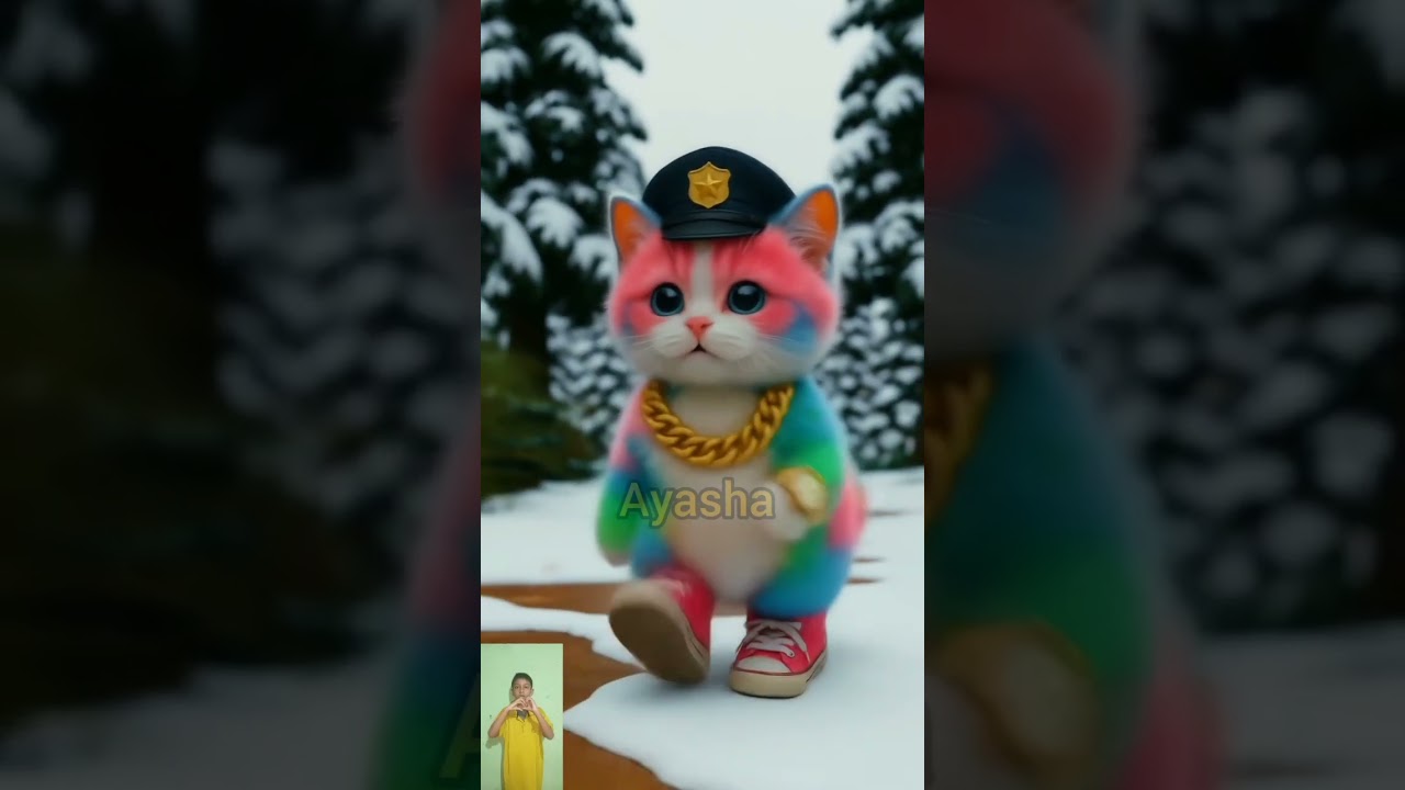 Dudi Dudi Dham Dham🕺Too Cute to Handle: Cat on the Move