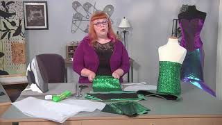 Learn how to sew a mermaid tail on It’s Sew Easy with Cheryl Sleboda. (1803-3)