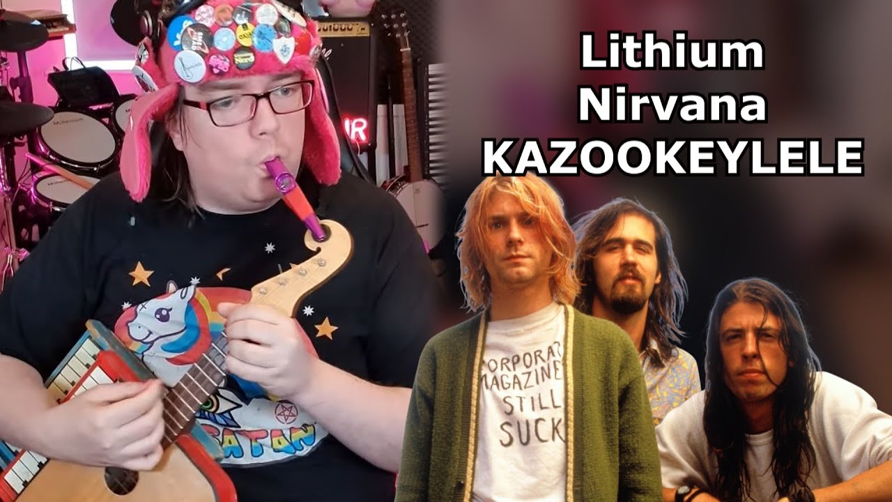 Watch Lithium | Nirvana | Kazookeylele Cover | Ukulele | Kazoo | Toy Piano #shorts on YouTube Watch Lithium | Nirvana | Kazookeylele Cover | Ukulele | Kazoo | Toy Piano #shorts on YouTube