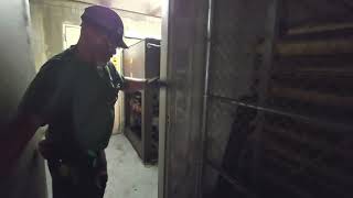Epic MEI/Otis Dry-Powered Hydraulic Service Elevator Machine Room @The Marriott Marquis Atlanta