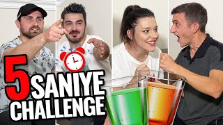 5 SANİYE CHALLENGE OYUNU OYNADIK ( TAKIMLI VE CEZALI ) !! TAKIMLI 5 SN OYUNU | CEZALI #bioyun 3