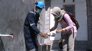 Pelatihan Desinfeksi dI Pesantren Tanwirul Ulum Umbulsari