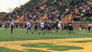 WSU Football Highlights - Wayne State vs. Hillsdale (Oct. 6, 2012)