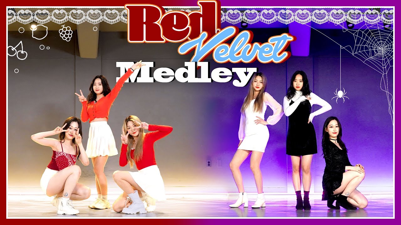 [Mirrored] 레드벨벳 메들리 RedVelvet Medley_행복+빨간맛+피카부+BadBoy+Psycho | 3인버전 | 3members | Dance Cover | 거울모드