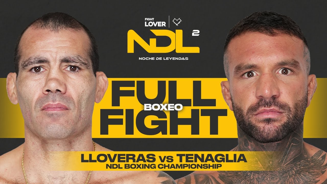 Abner Lloveras vs Franco Tenaglia | Boxing Full Fight | Noche de Leyendas 2