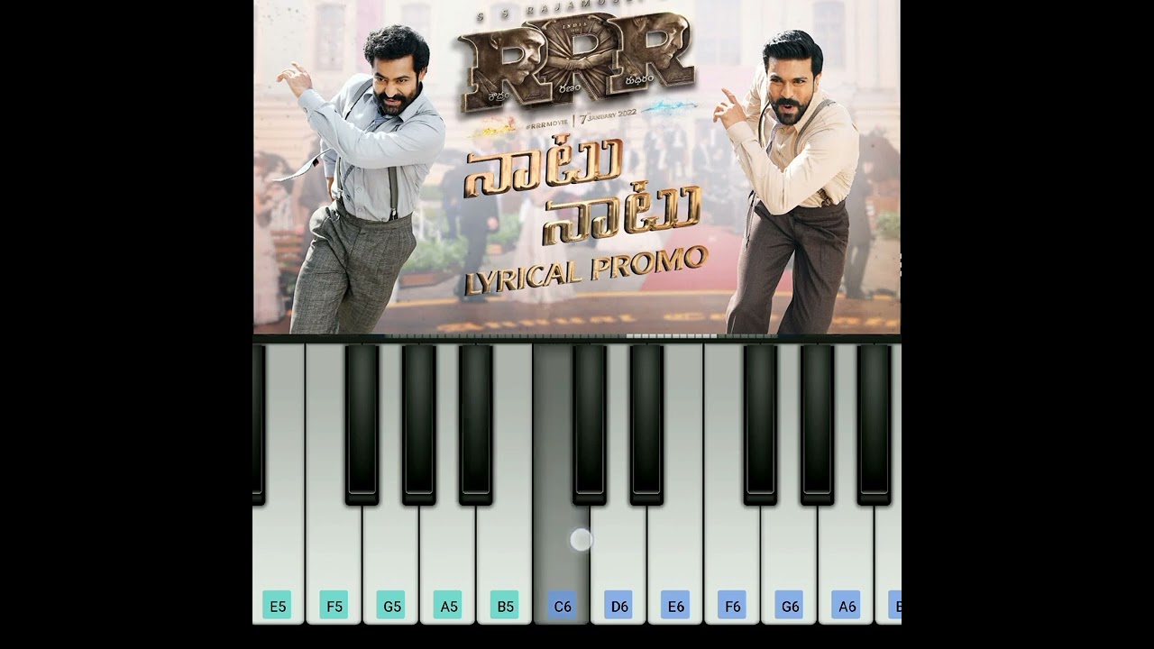 Nattu Nattu Song | Piano Tutorial | 