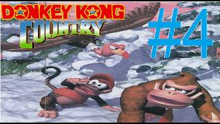 Donkey Kong Country GBA Walkthrough Part 4 World 4 Gorilla Glacier