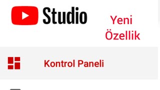 You Tube Studio Beklenen Özellik Geldi