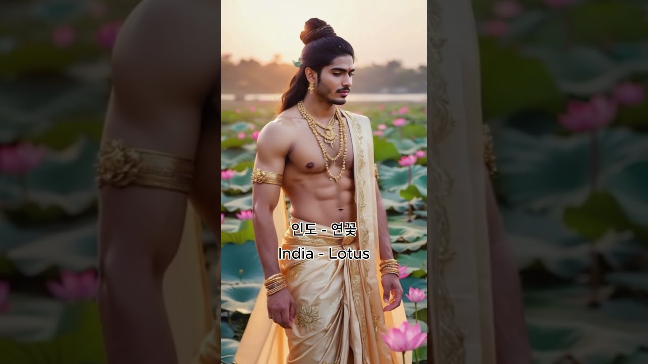 국화별  남신들이다💖 | AI 국화 남신화 #3 Flower Gods Series