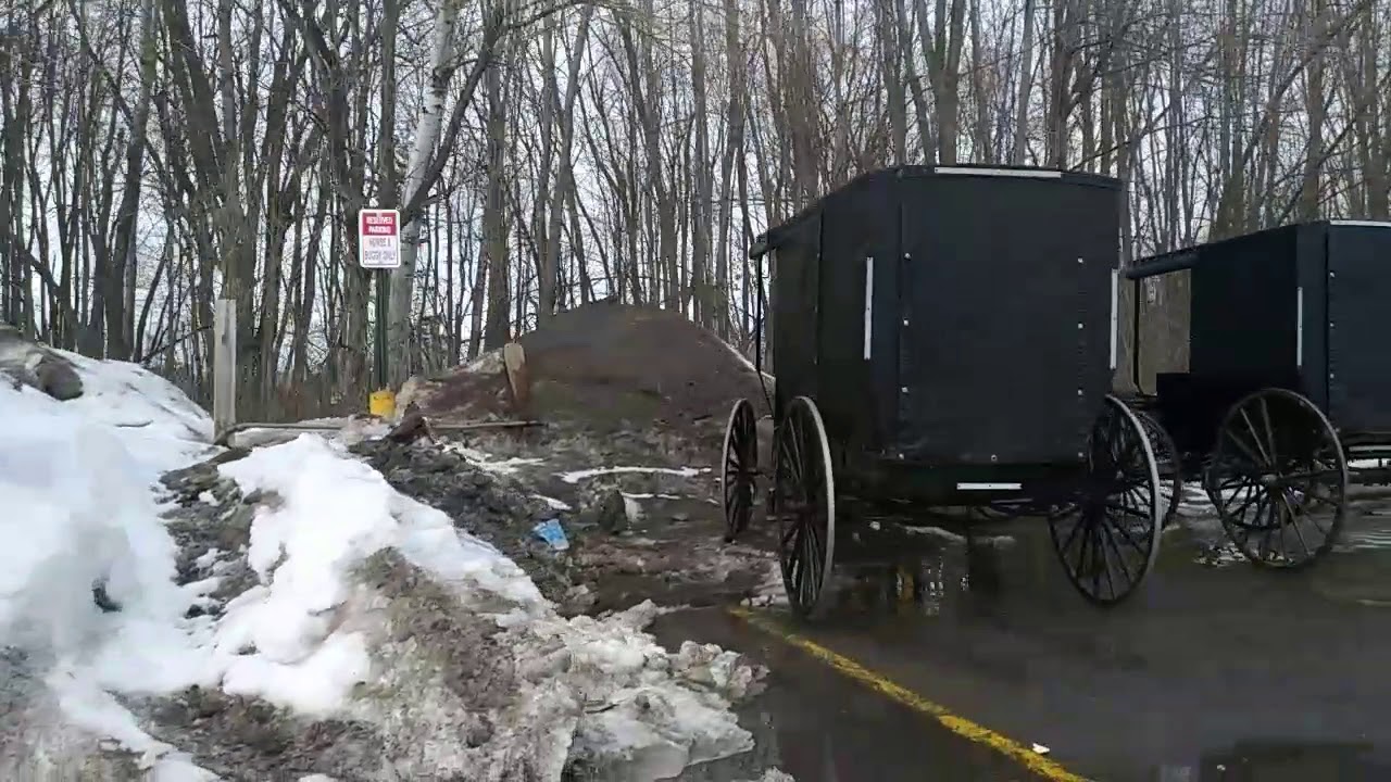 WalMart Parking Lot in Ogdensburg NY YouTube